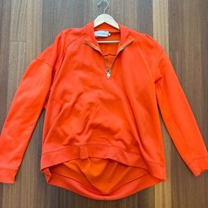 Women's Marques' Almeida Oversized Orange Sweater